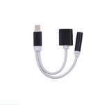 2017 Hot Sale 2 in 1 Cable Charging Adapter to 3.5mm Audio Headphone Jack Connector Converter Charger for iPhone 7 7s Plus