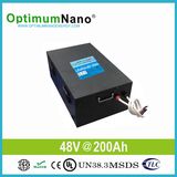 Deep Cycle Rechargeable 48V 200ah LiFePO4 Battery Pack