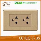 Thailand Double Gang Socket Electrical American