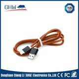 Stitch Leather USB Charging Cable Fashion Design 2.1A TUV