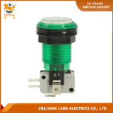 IP40 Protection Level Green LED Push Button Switch Pbs-003