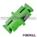 Sc APC Simplex Fiber Optic Adapter Plastic Green