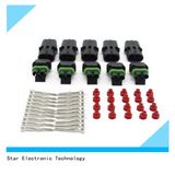 Waterproof Electrical 2 Pin Way Automotive Connector with Terminal