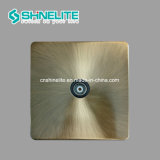 Stainless Steel Plate 1 Gang TV Socket with Ce OEM