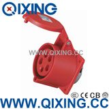 IP44 IEC Standard Floor Mounted Socket with CE Certification (QX-3451)