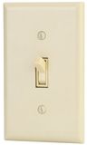 1-Gang Toggle Device Switch Wallplate, UL Listing