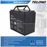 12V 55ah Deep Cycle Lead Acid Battery for Solar System