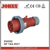 IP67 4p 16A Plug for Industrial