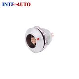 Waterproof IP68 Compatible Lemo 0K 5 Pins Push Pull Circular Female Connector