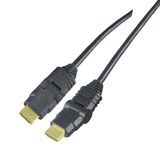 High-Speed HDMI Cable, Support 4k 3D Htdv, Rotatable Connector