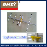 Outdoor Yagi Antenna 12dB with Coaxial Cable RG6