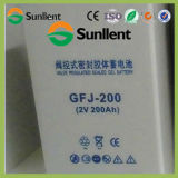 Lead Acid Gel UPS Solar Battery 2V200ah for Power Station Project and Solar System