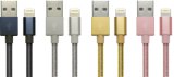 Mfi Lightning Metal Fast Cable USB Charger for Apple iPhone 5c 6s Plus 7 8 X