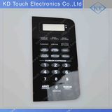 LCD Window Gloss Finish Control Overlay Label for Microwave
