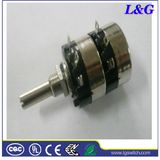 3 Gang Resistance 360 Rotary Rheostat Potentiometer