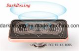 Portable Smart Mobile Phone Qi Wireless Car Charger with Dual USB Adapter