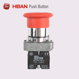 Lay5 Red Mushroom Emergency Plastic Push Button Switch