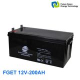 12V-200ah Deep Cycle Solar Power Gel Battery for Solar Panel