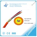 Hot! Indoor Fiber Optic Cable with High Strength Kevlar Yarn