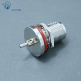 Female Bulkhead Solder Crimp RF Coaxial N Connector for Rg316 Cable