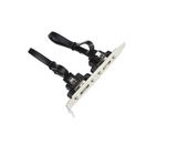 SATA Data Cable Dual Port with Iron Plate