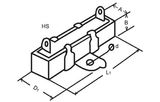 Rx27-4hs Ceramic Encased Wire Wound Resistor with Support