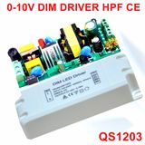 20-35W 0-10V Dimmable High PF LED Power Supply with Ce QS1203