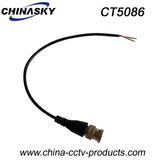 CCTV Connector Male BNC with 25cm Pigtail (CT5086)