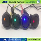 LED Light Round Rocker Switch