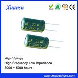 200V 22UF 10*16mm Electrolytic Capacitor High Frequency