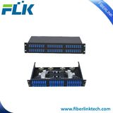 Fiber Optic Rack Mount Patch Panel Enclosure Fixed Type 19