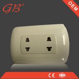 South American 2 Pins Wall Socket