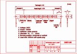 C Type Twin Tube Infrared Heating Tube