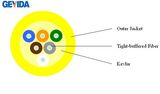 6 Core Indoor Distribution Fiber Optic Cable with LSZH