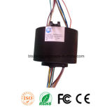 ISO/Ce/FCC/RoHS ID 25mm Od86mm Electrical Through Hole Slip Ring