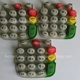 Silkscreen Silicone Rubber Button Pad
