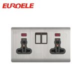 2 Gang 13A 146*86mm Universal Electric Switch Socket