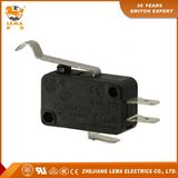 Factory Supply Lema Kw7-5 Bent Lever Sensitive Electric Micro Switch