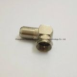RF Coaxial BNC Adapter with Right Angle F Male to F Female