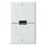 Single for HDMI Connector Wall Plate 120 Type