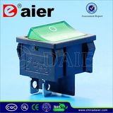 6A 220V on off Lighted Rocker Switch