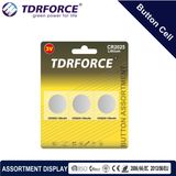 3V Cr Button Cell Lithium Battery with Ce for Toy (CR 3PCS)