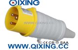 Commando 16A 110V Yellow Power Plug with PVC Tail