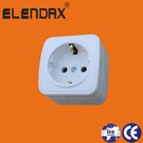 New Russian Style Schuko Socket Outlet