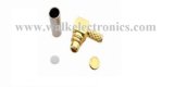 MMCX Male Right Angle Connector, Right Angle MMCX Male, MMCX Connctor for Rg174, Rg316, LMR100 Cable, Gold Plated, 50ohm