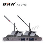 Kx-D712 Multi Channel Professional Audio System Wireless Microphone