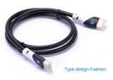 Black 1.4V HDMI Cable 2m Gold