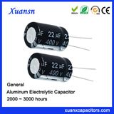 22UF 400V Radial Aluminium Capacitor Anti-Lightning