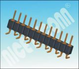 3A Rated Current 2.54 mm Single Row SMT Male IC Socket