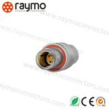 Circular Metal Push Pull Self-Locking Straight Plug Male Connector of Lemos Feg